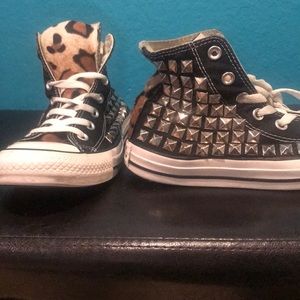 Custom high Top Chucks